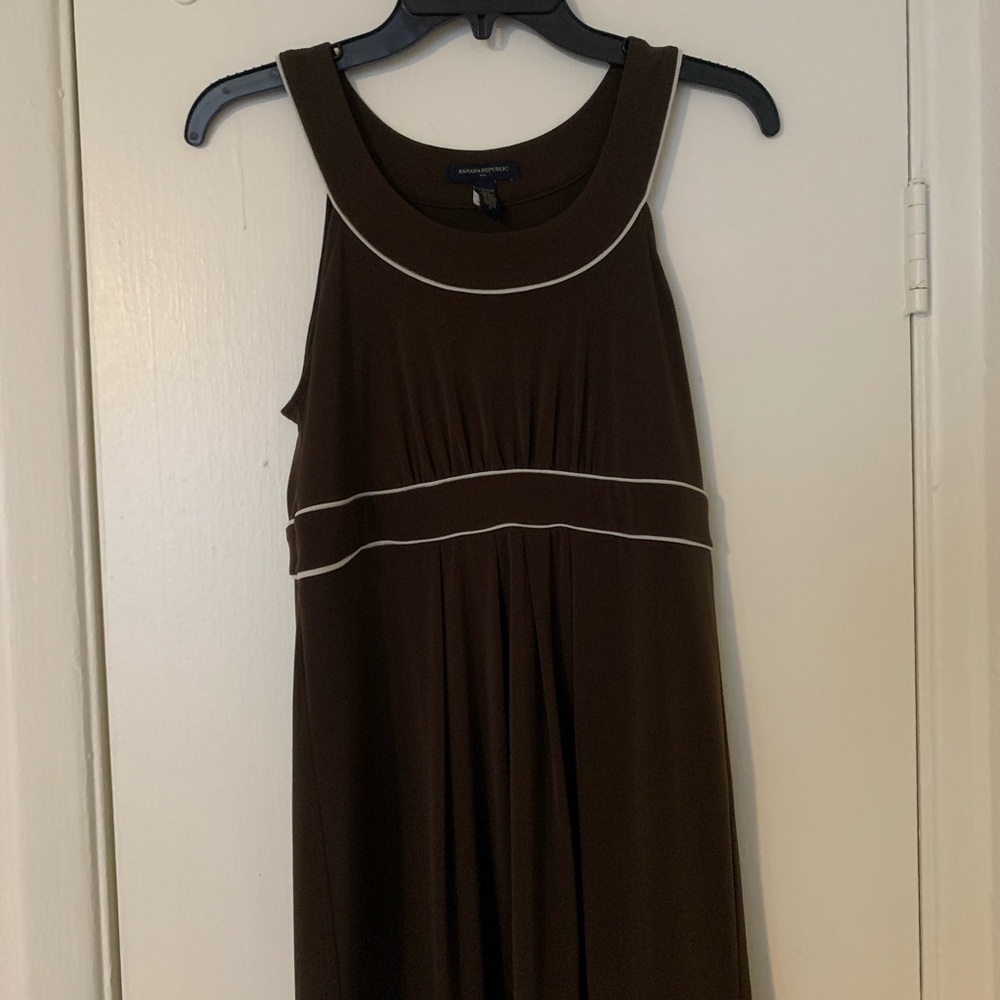 Banana Republic Midi Colorblock Sleeveless Dress - Picture 3 of 4